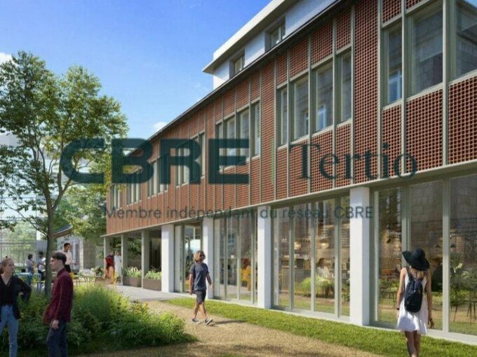 Local commercial neuf avec terrasse – Gare de Tours
